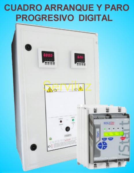 Cuadros de Arranque Suave Progresivo Digital 580 HP ISSTART-418 Cuadros de Arranque Suave Progresivo Digital 580 HP ISSTART-418